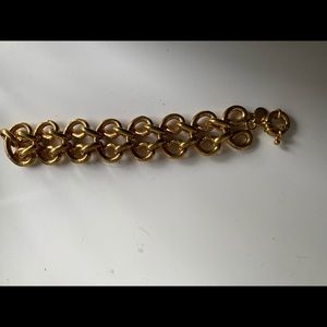 J.Crew gold link bracelet O/S